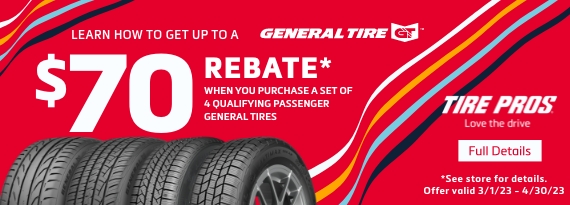 General Tire Spring Rebate